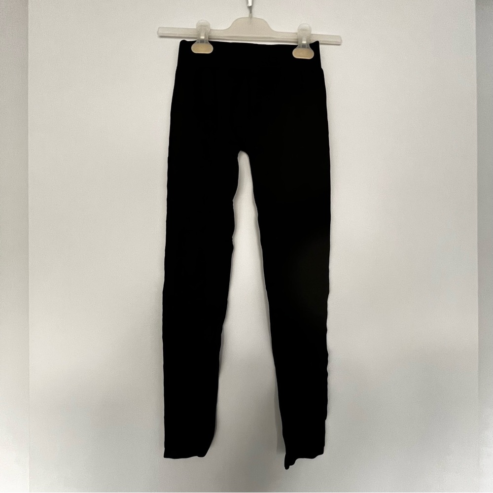 BNWOT ELIE TAHARI BLACK SPANDEX LEGGINGS